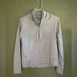 Apana Light Gray Women's Cowl Neck Sweater